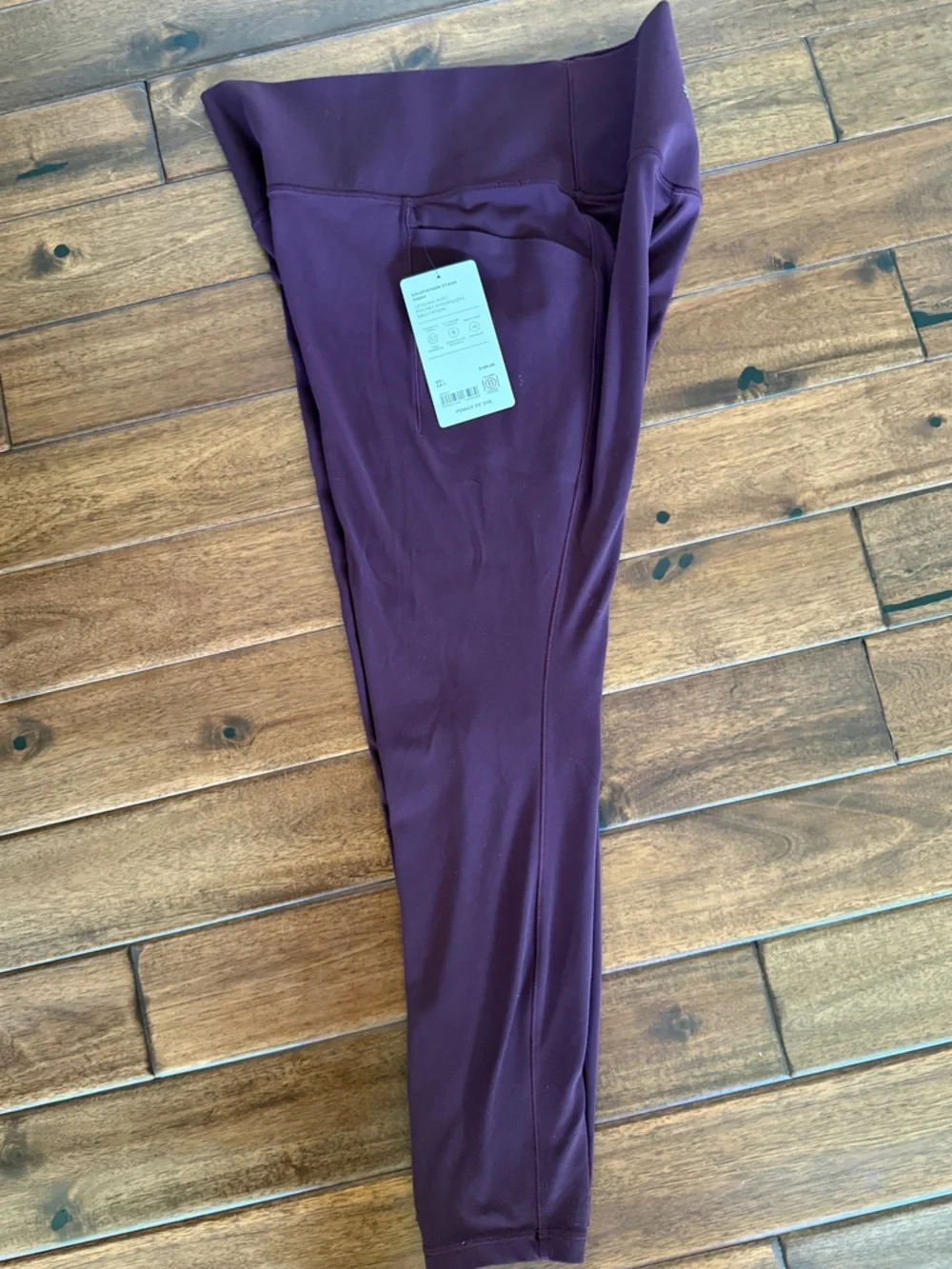 Athleta Burgundy Three-Piece Active Set — Sports Bra, Leggings & Jacket - Picture 4 of 8